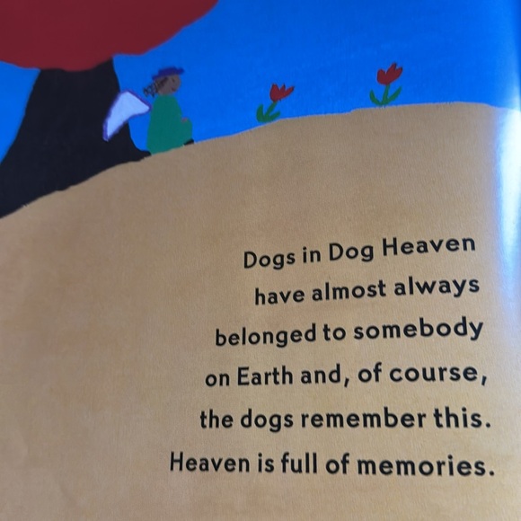 3/$20💕 DOG HEAVEN book great for explaining grief to kids, pet passing - Picture 9 of 10